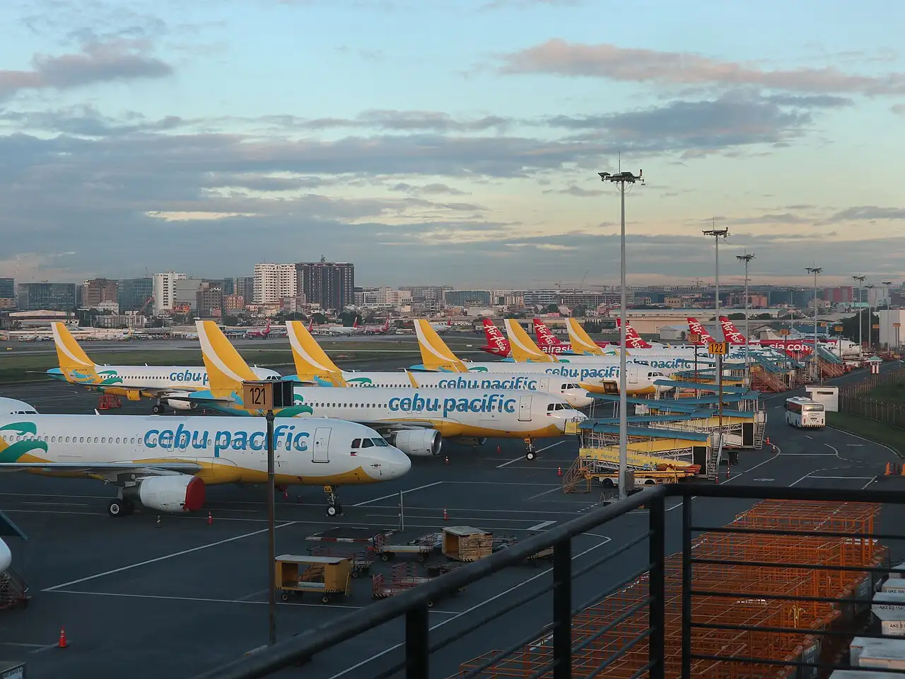 Cebu Pacific and Philippines AirAsia Terminal 3