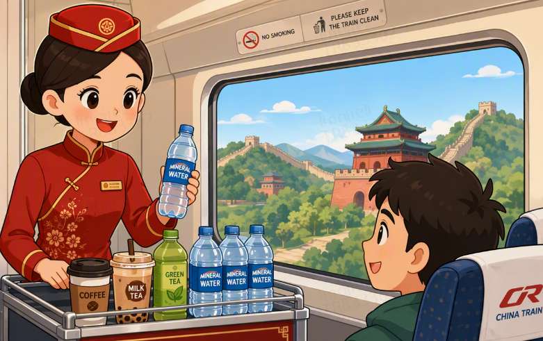 Drinks on China Train