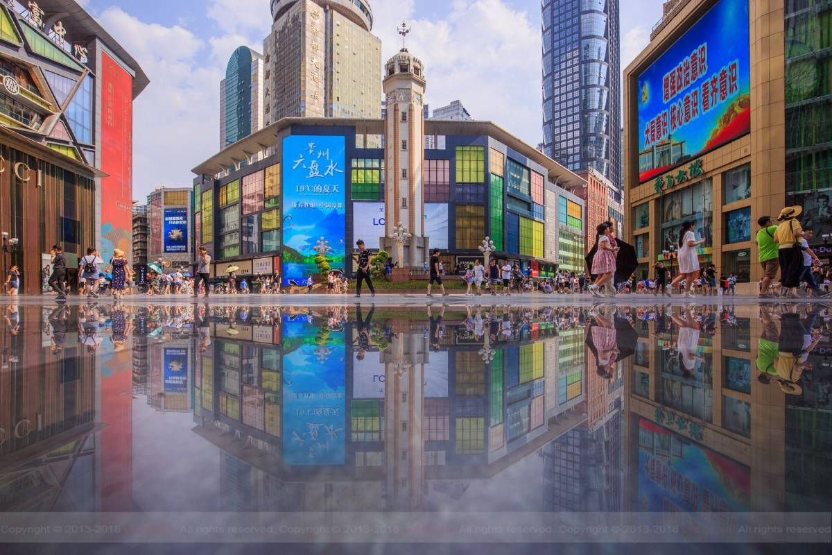 6. Discover the Bustling Energy of Jiefangbei Square