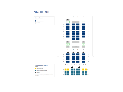 singapore airlines seat A350-900