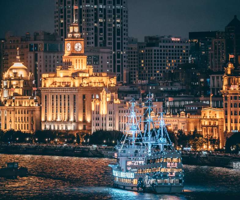 History of the Bund, Shanghai | The Bund Illuminated at Night