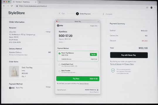 Naver Pay Checkout