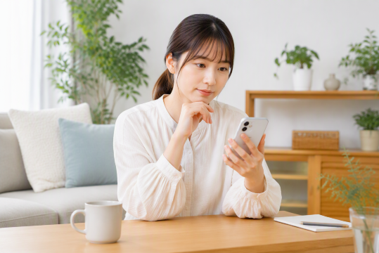 スマホで調べる日本人
