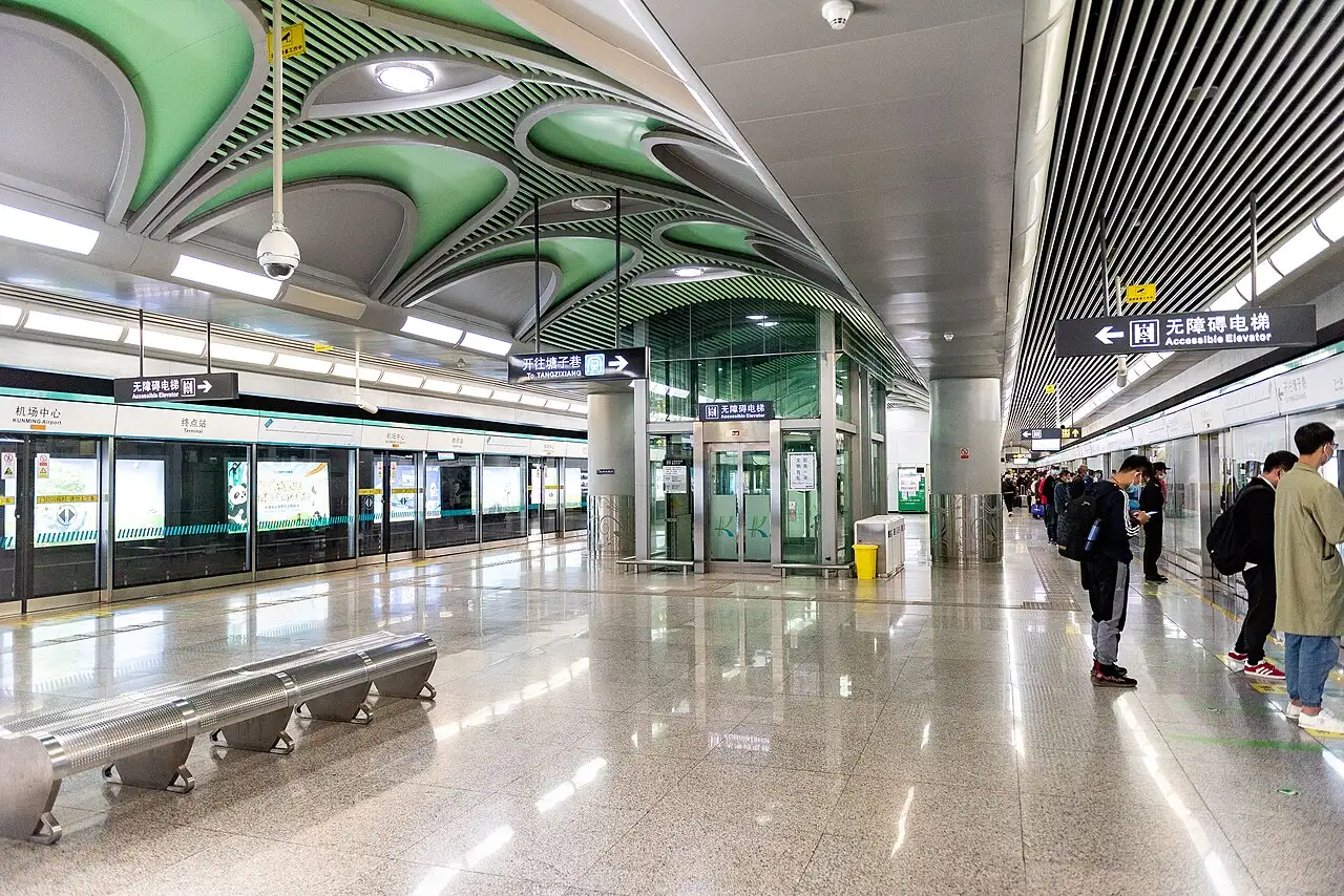 Kunming Line 6 Station