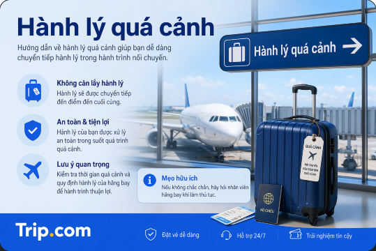 Hành lý quá cảnh Trip.com