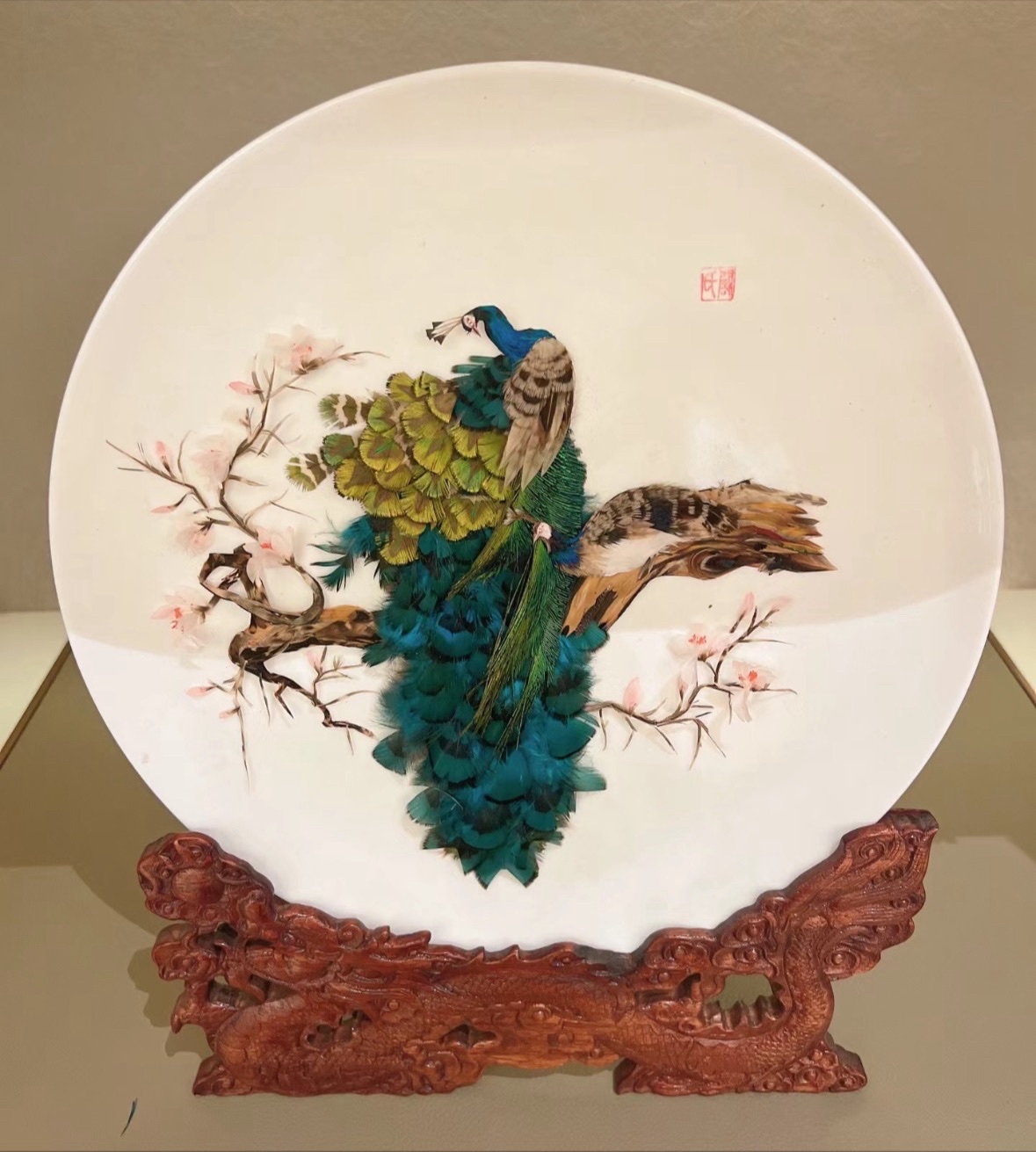 羽毛画