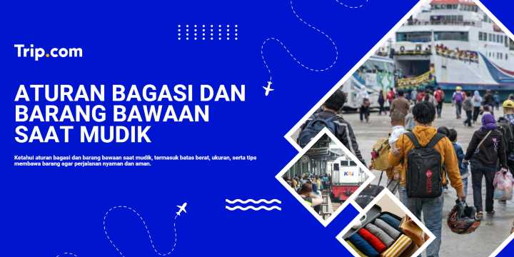 Aturan Bagasi dan Barang Bawaan Saat Mudik | Trip.com