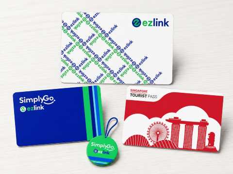 EZ-Link Card, SimplyGo EZ-Link Card and Singapore Tourist Pass