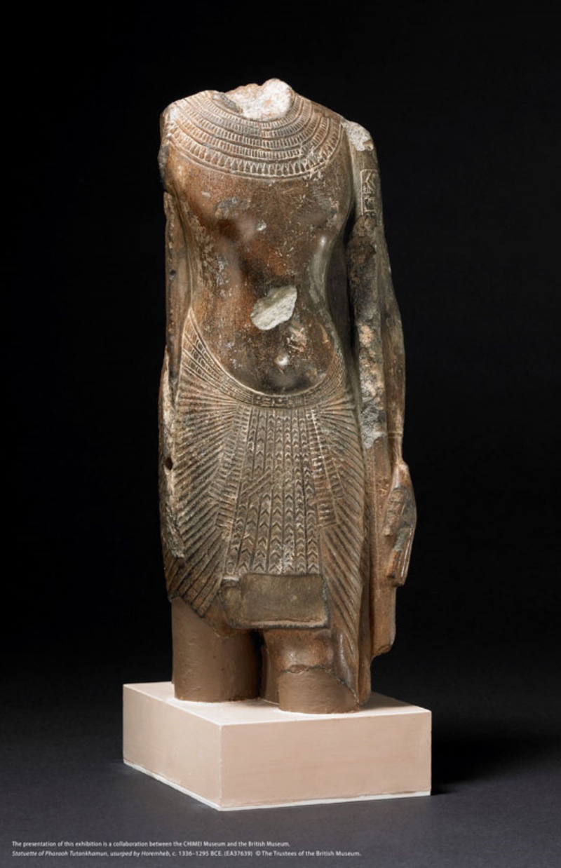 圖坦卡門殘損軀幹雕像