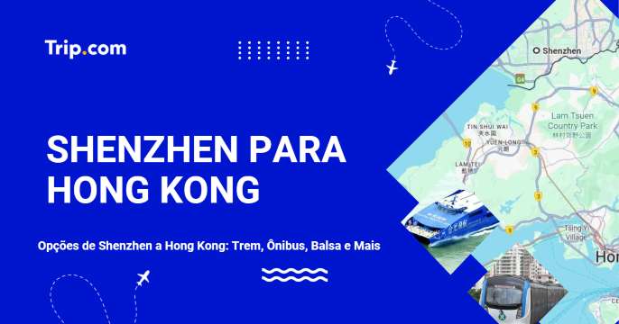 Shenzhen para Hong Kong