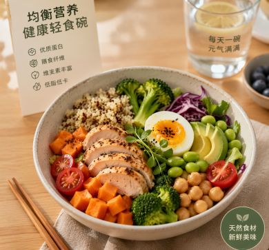 健康餐碗