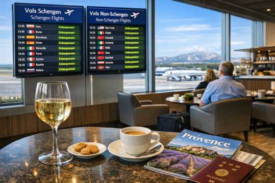 マルセイユ空港は行き先を確認してラウンジで過ごそう！