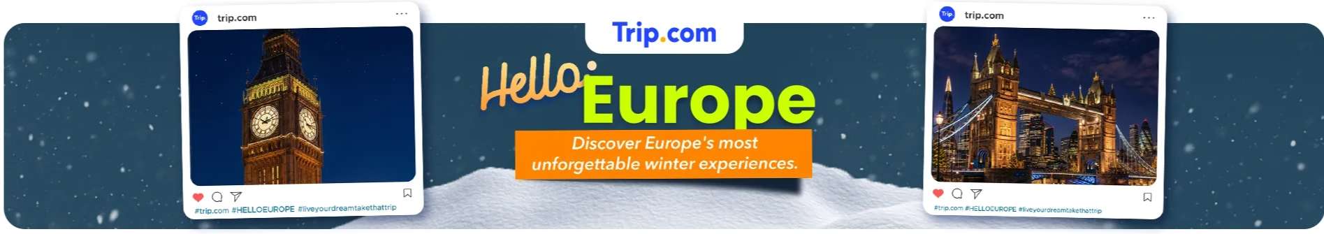 Trip.com Promo Code Singapore: Hello Europe