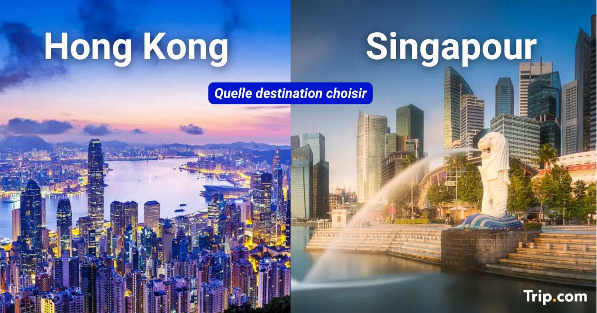 Hong Kong ou Singapour : Quelle destination choisir en 2026