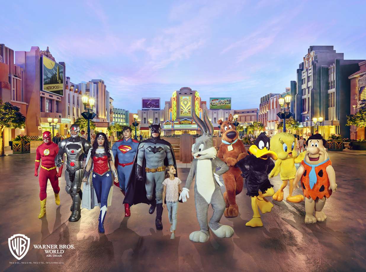 warner bros абу даби