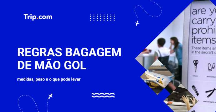 Regras bagagem de mão Gol