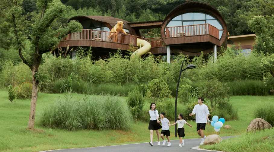 Treehouse Hotels Near Shanghai: Mogan Mountain Senbo Nature Park & Resort