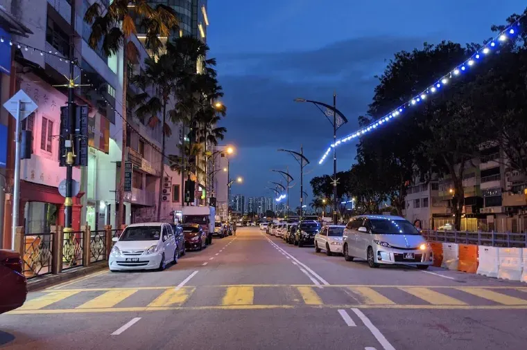 Johor Bahru night view