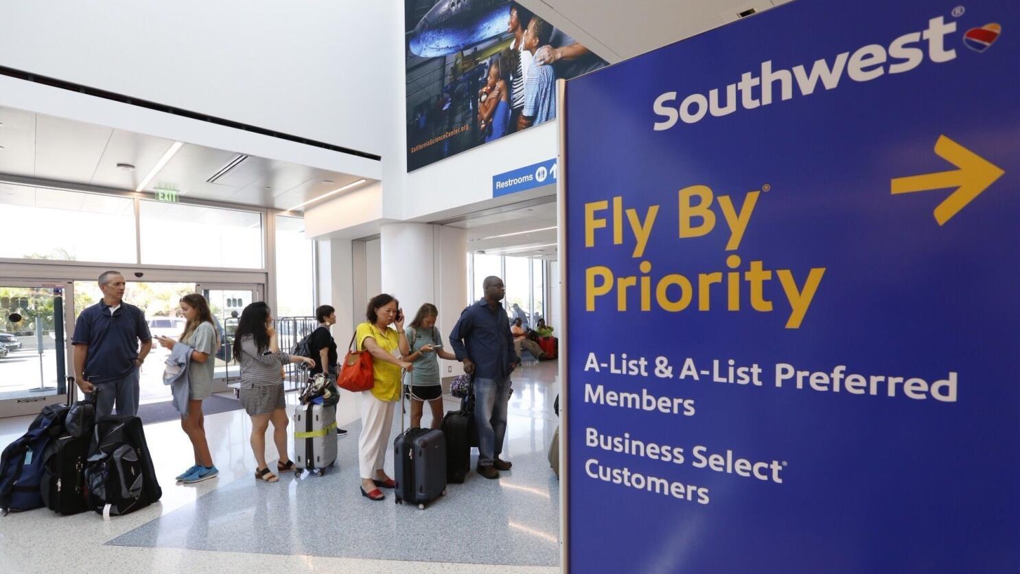 Southwest Early Bird Check in Service