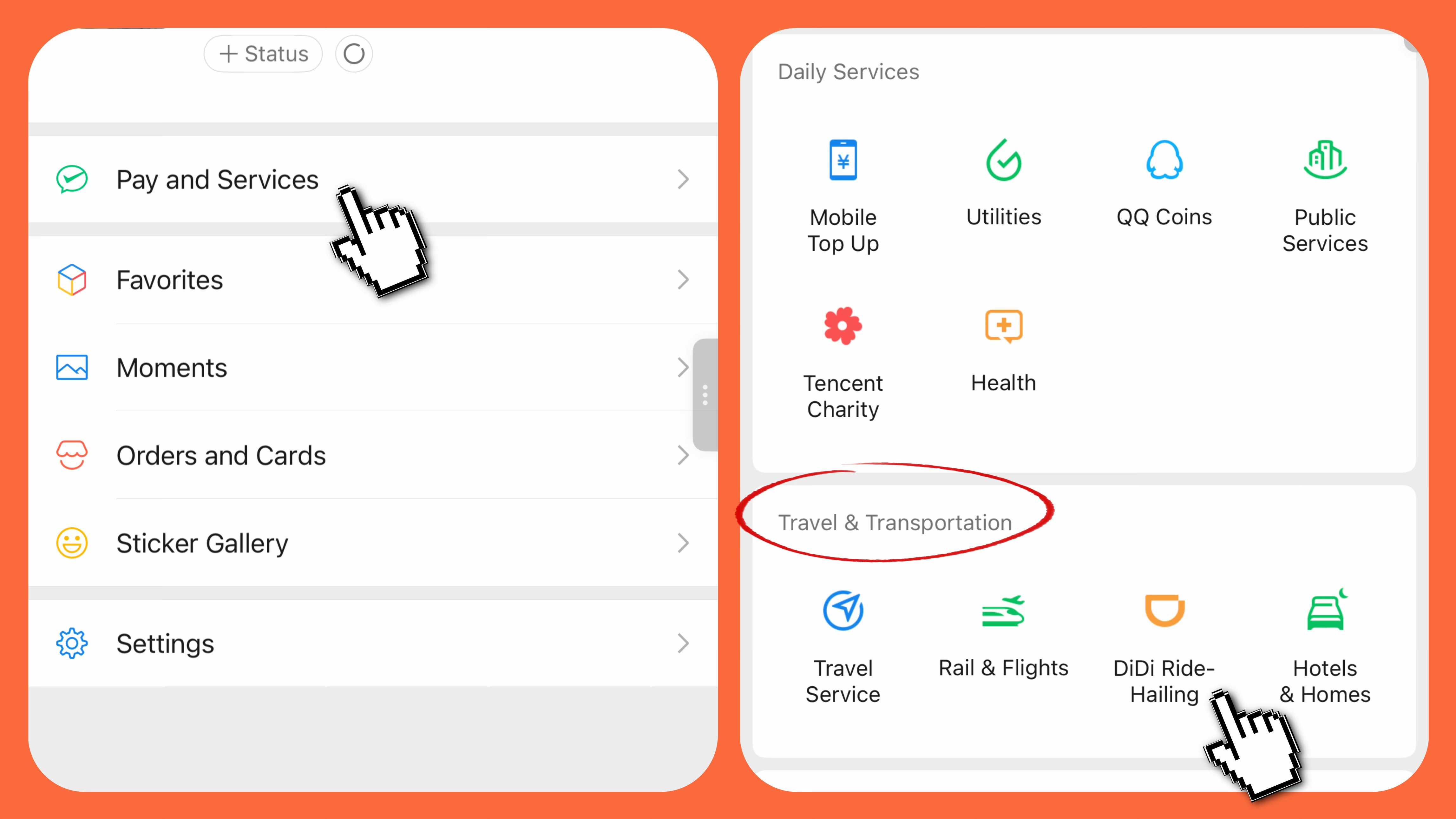 How to Use DiDi in WeChat