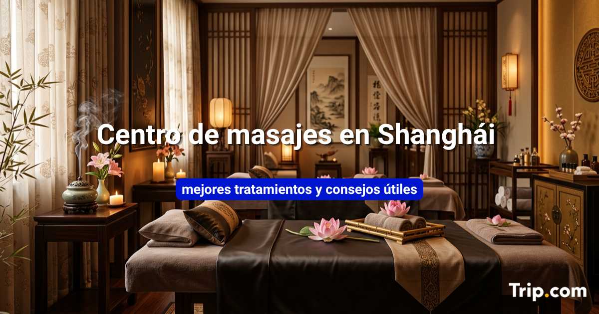 Centro de masajes en Shanghái