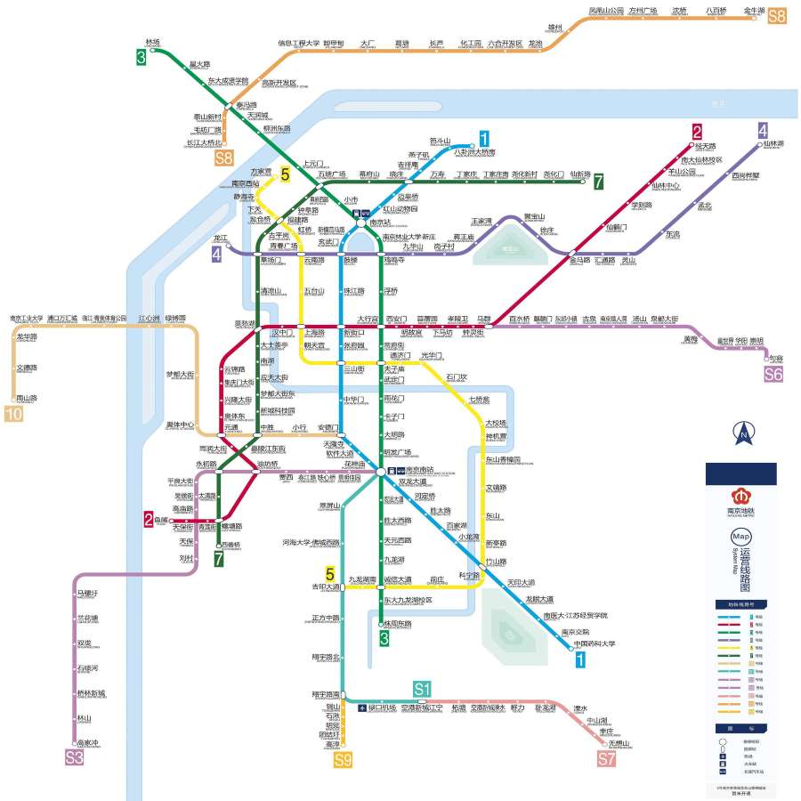 Nanjing Metro Map