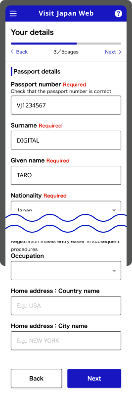 Khai báo thông tin cá nhân