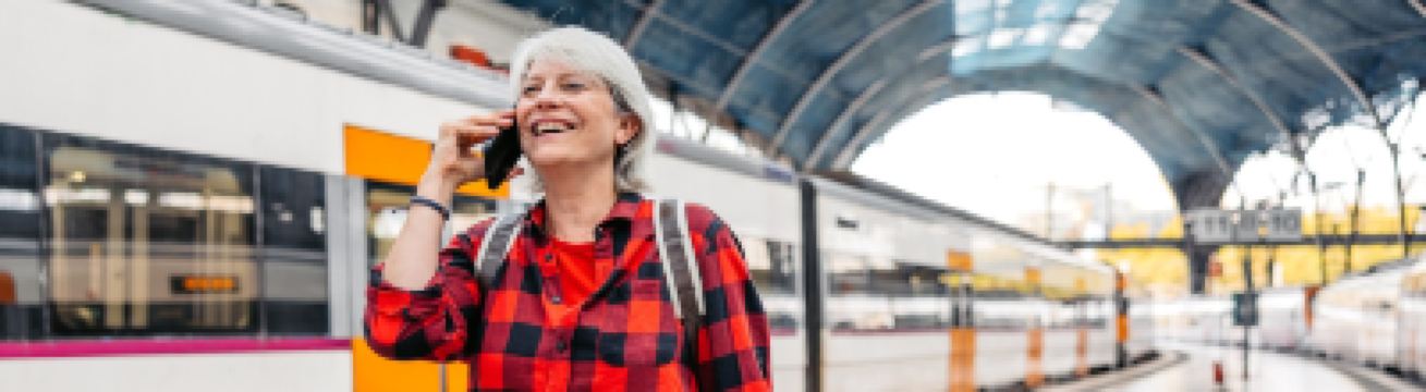 Guía de pases de tren para mayores