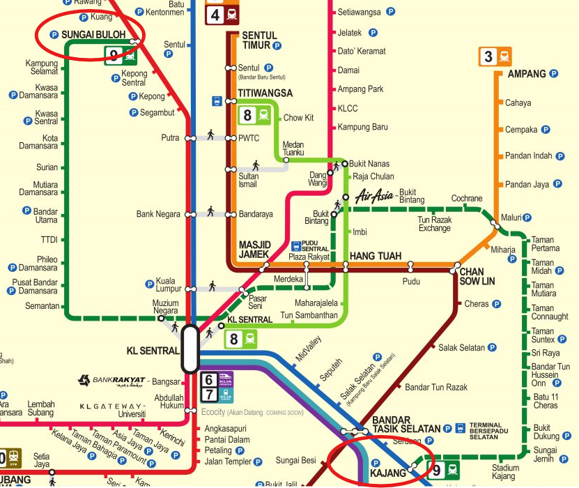 MRT Map