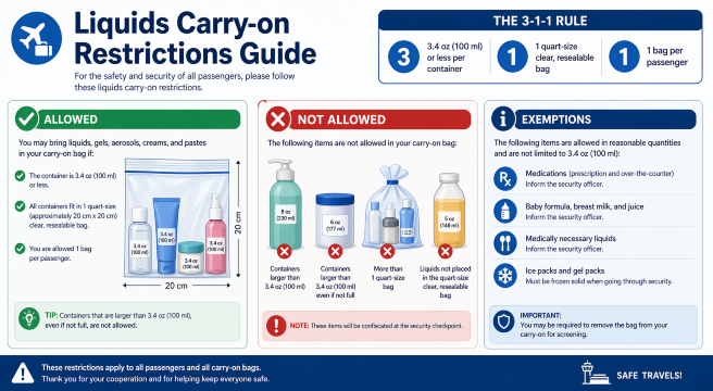 What Liquids Can You Bring in Carry-On?