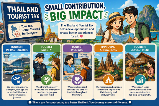 Thailand Tourist Tax