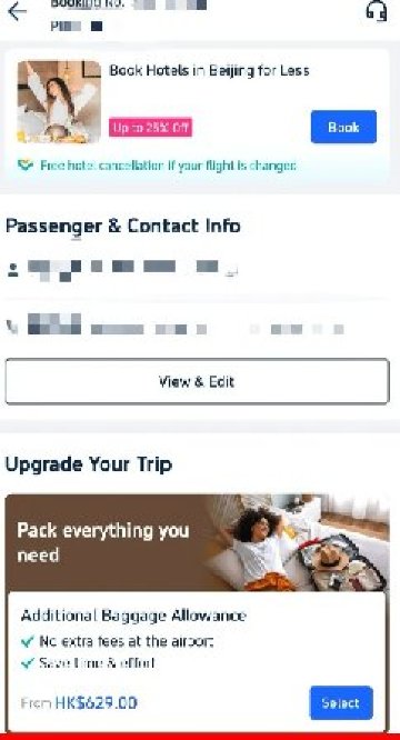 Find Manage My Bookings