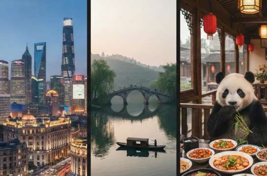 Shanghai, Hangzhou, Chengdu