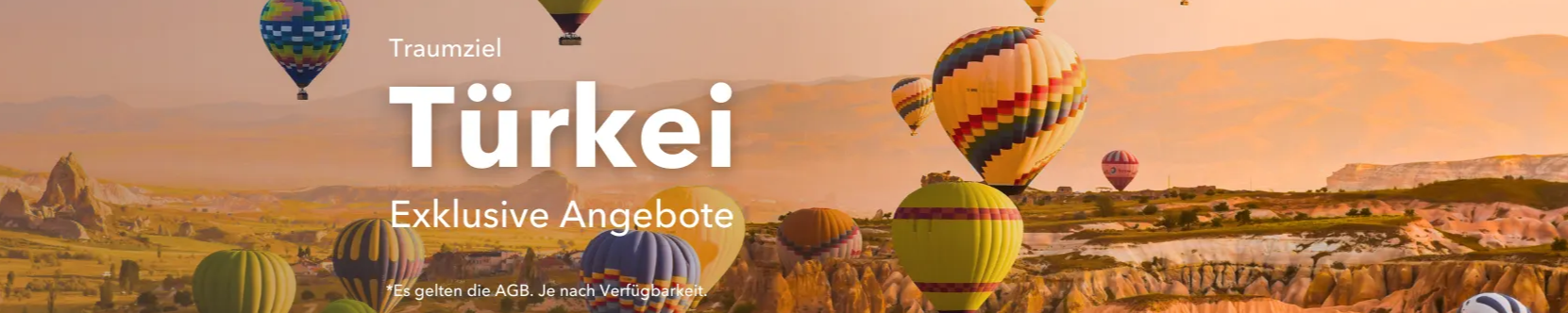 Hin- und Rückflüge in die Türkei ab 99 €