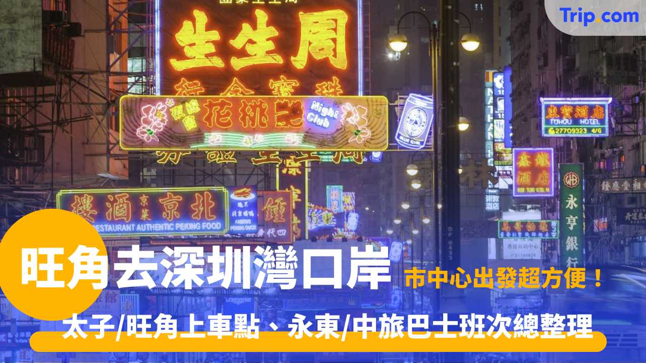 旺角去深圳灣口岸路線