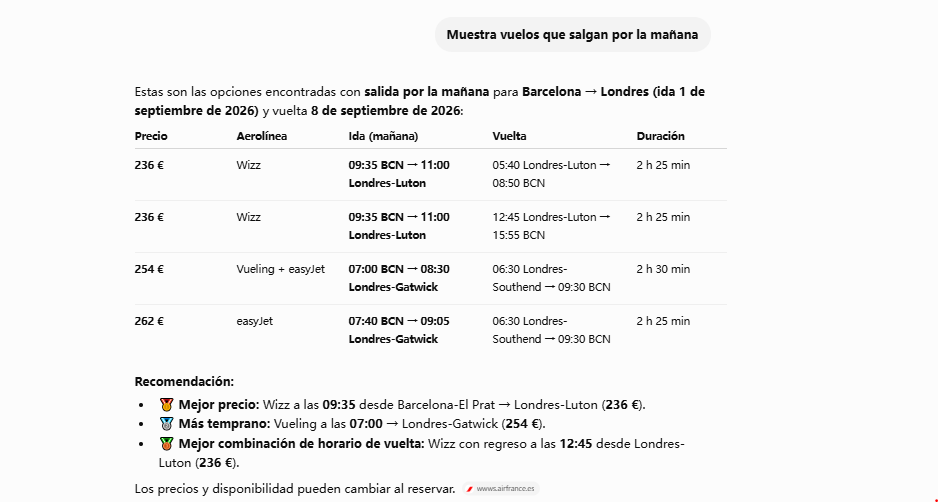 Cómo usar la app de Trip.com en GPT test2