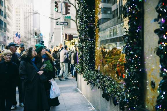ニューヨーククリスマスのイルミネーション＆ウィンドウディスプレイ巡り