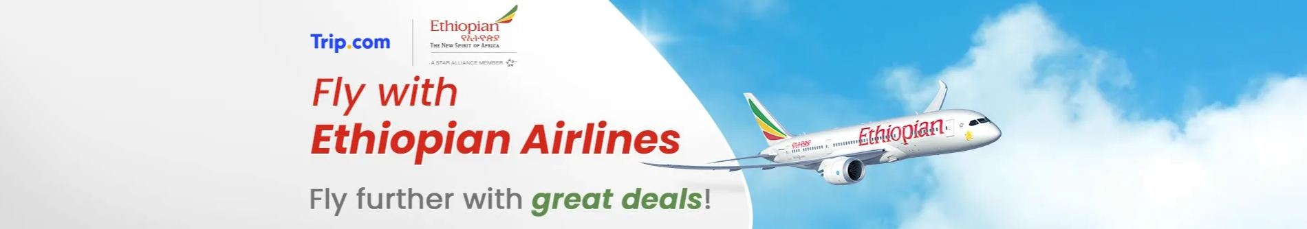 Trip.com Promo Code Singapore: Ethiopian Airlines