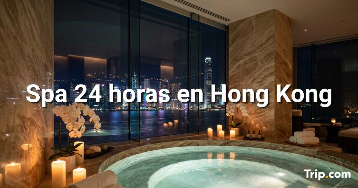 Spas 24 horas en Hong Kong: saunas, wellness y alternativas