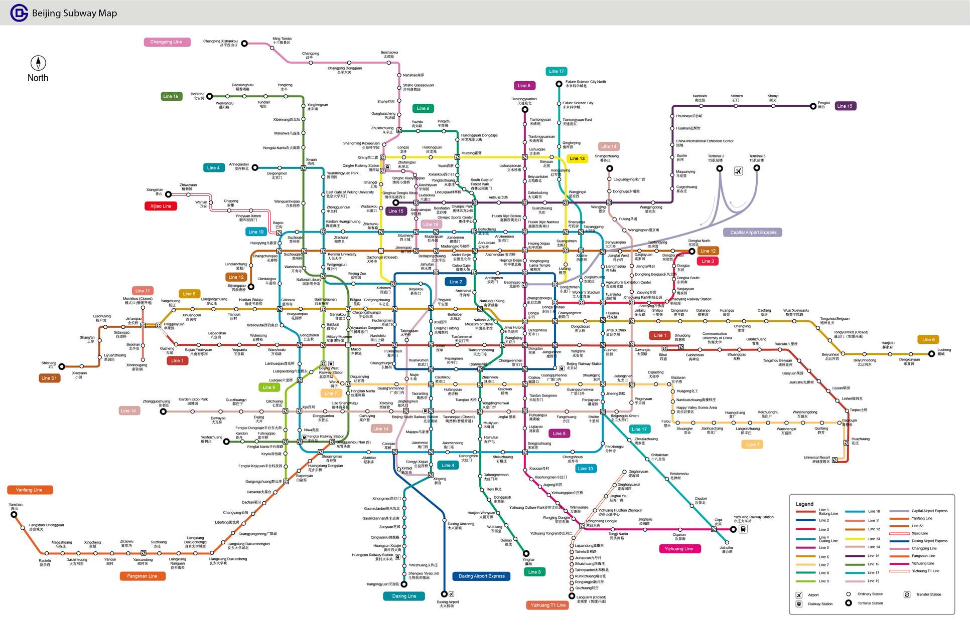 Beijing Subway Map