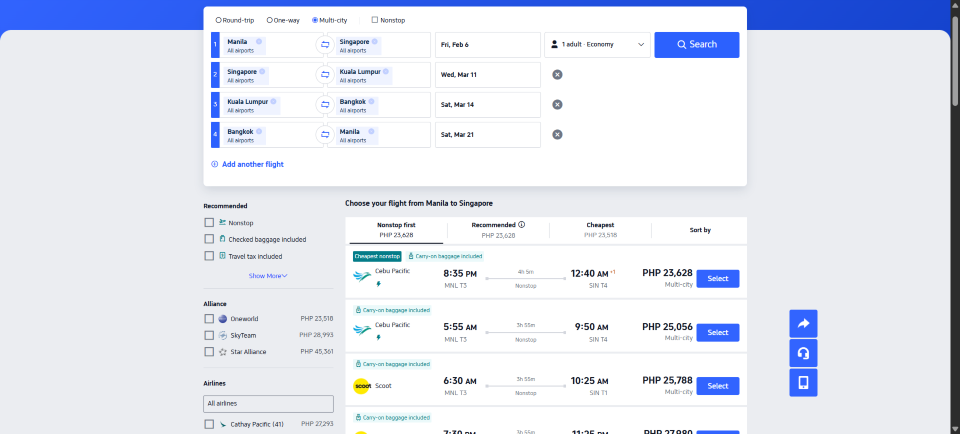 How to Book Multi City Flights on Trip.com