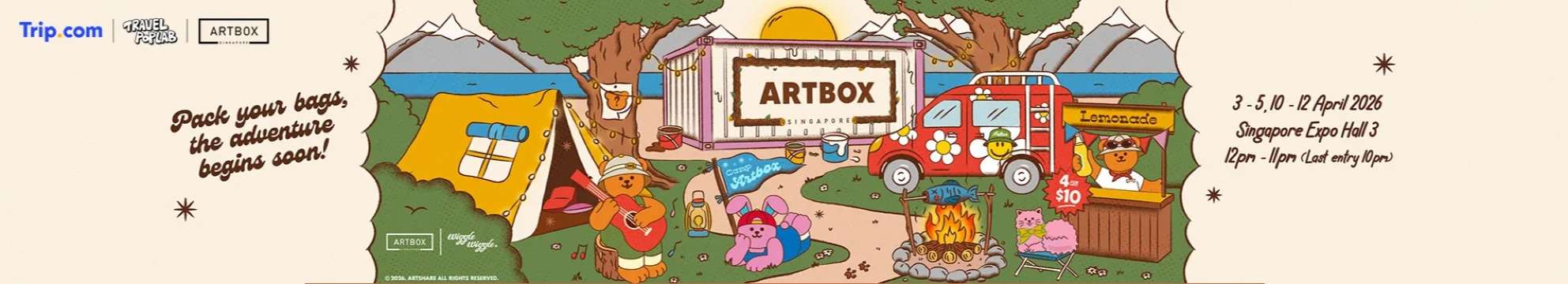 Trip.com Promo Code Singapore: Artbox