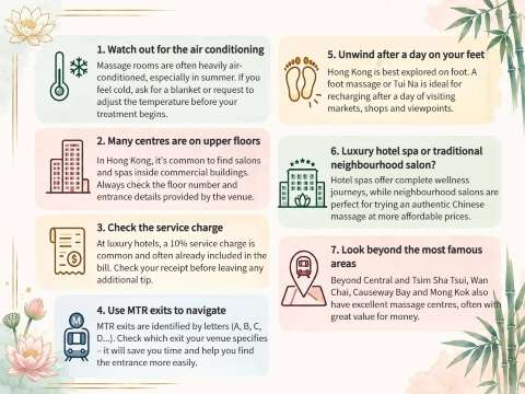 Practical Tips for Massages in Hong Kong