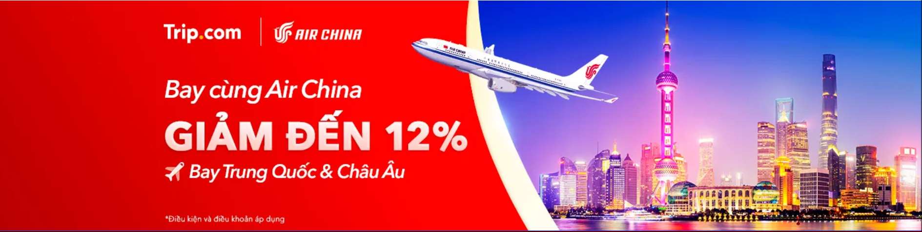 Ưu Đãi Độc Quyền Từ Air China