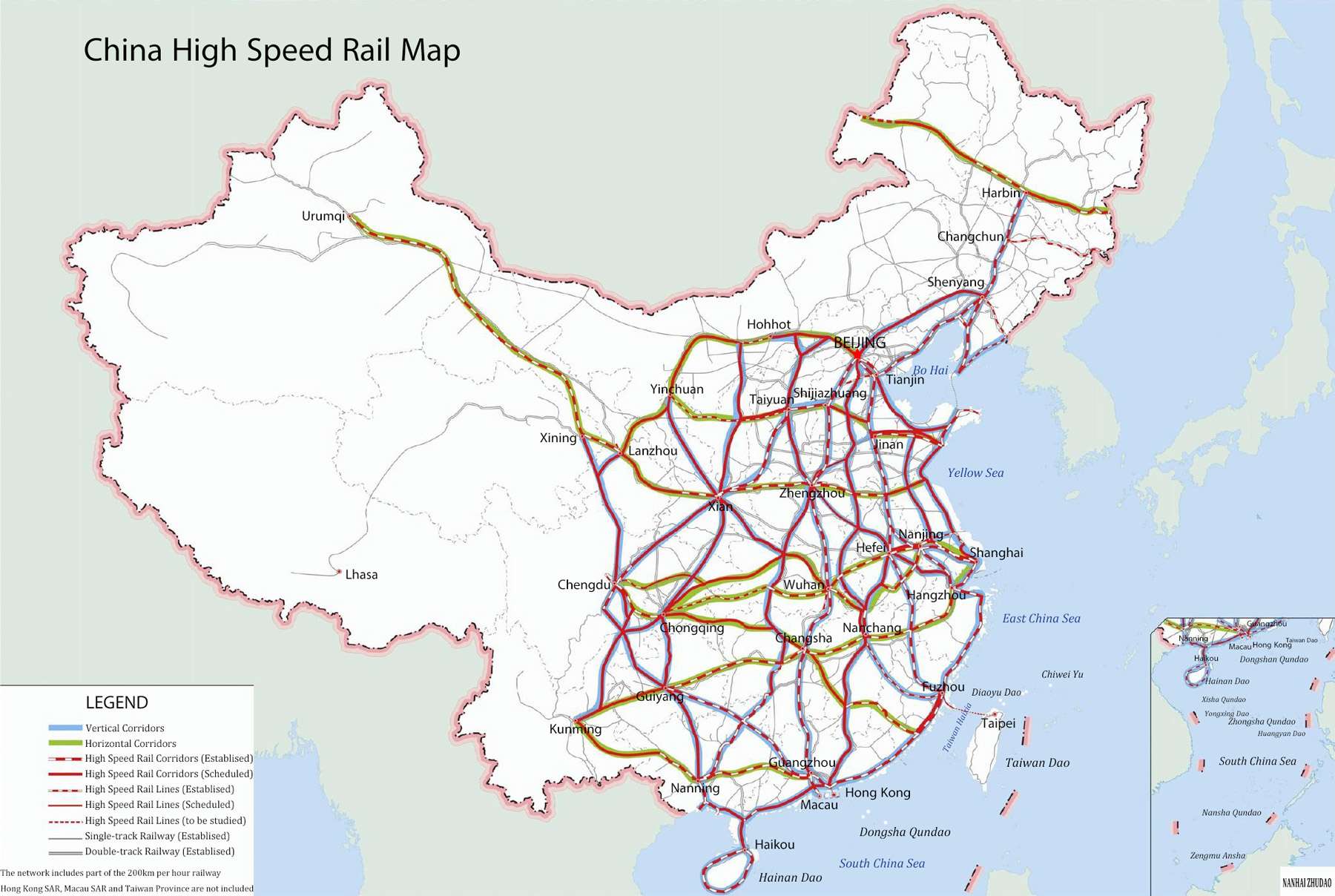 China Train Route