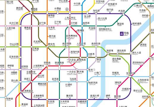 shanghai metro map