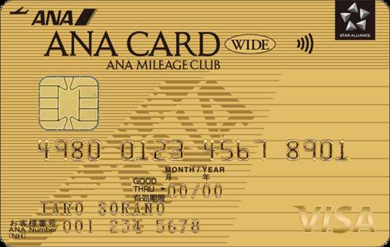 ANA VISAワイドゴールドカード