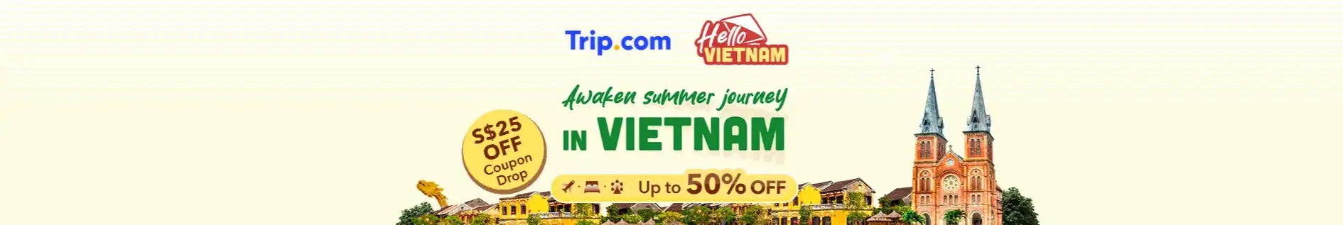 Trip.com Promo Code Singapore: Vietnam