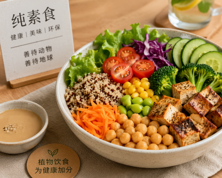 纯素食物图片