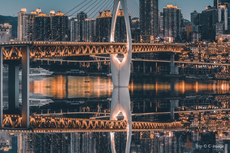 Chongqing Qiansimen Jialing River Bridge